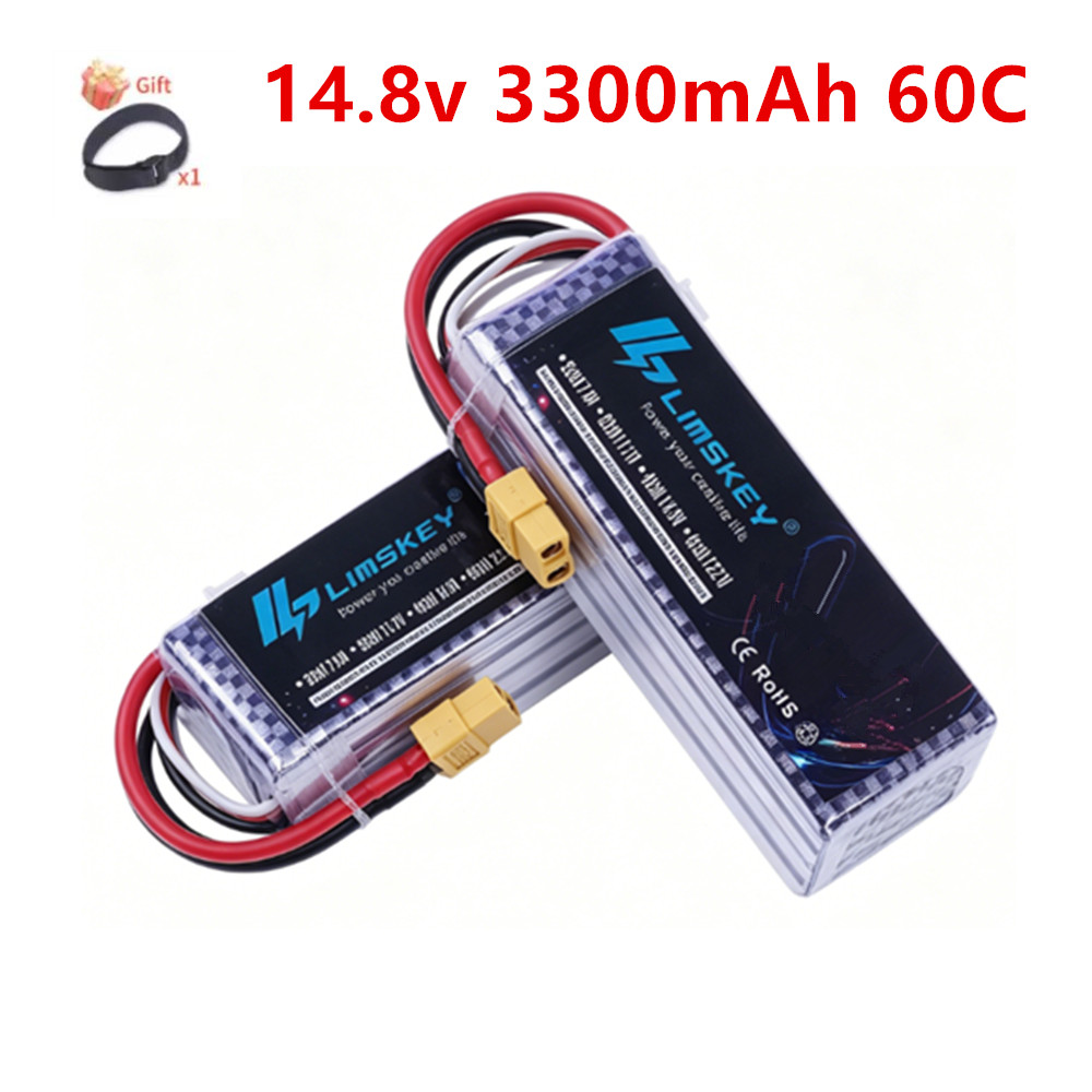 Drone Battery Lipo - 4S LiPo Battery 14.8V 3300mAh 60C/80C