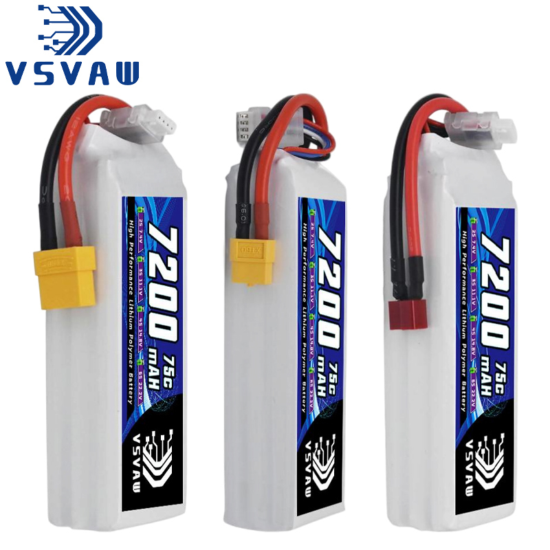 Drone Battery 3S - VSVAW 3S Lipo Battery 11.1V 7200mah