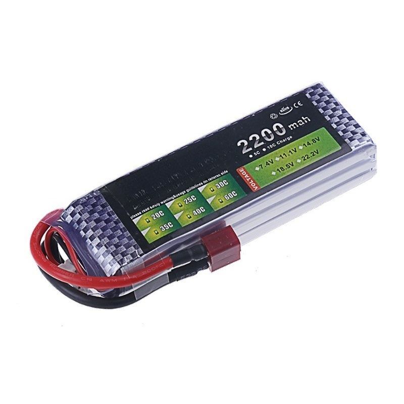 New 3S 30C 11.1V 2200mAh Li-po - Drone Battery 3S review and price