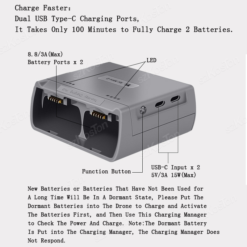 For DJI Mini 4K/MINI 2/Mini 2  - Drone Battery Smart review and price
