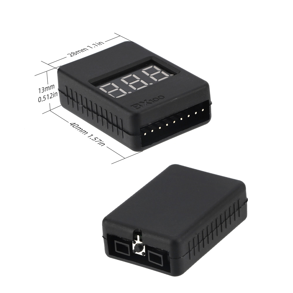 BX100 1-8S Lipo Battery Voltag - Drone Battery Voltage Checker review and price