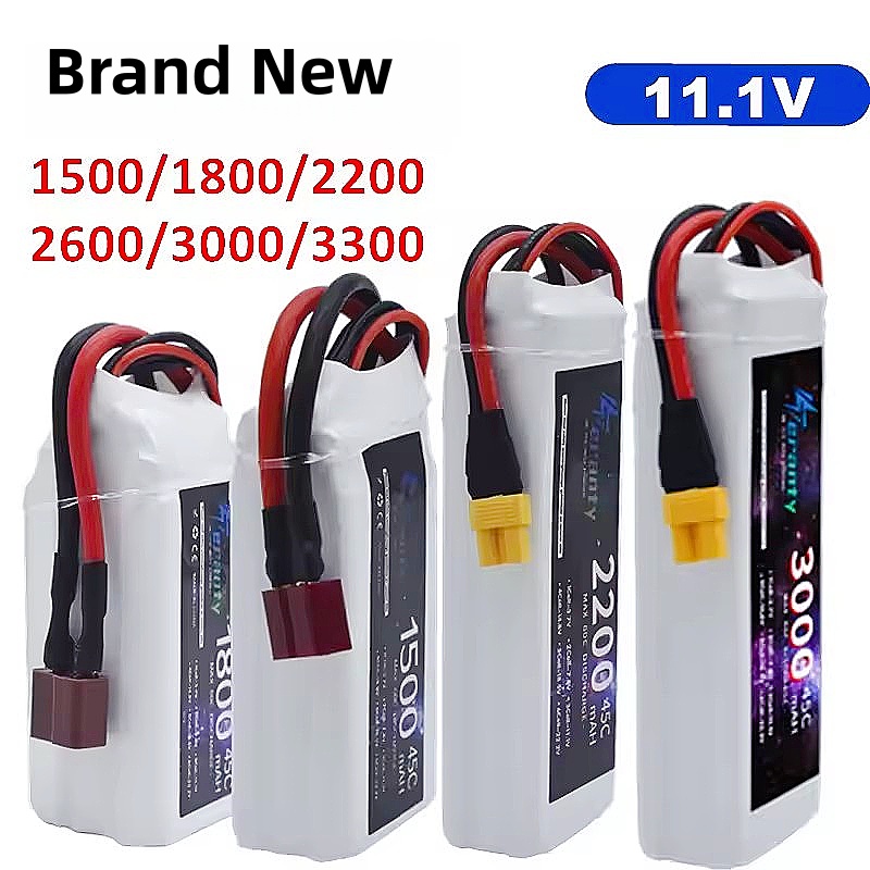 11.1V LiPo Battery 3S 1500mah  - Drone Battery Connector review and price