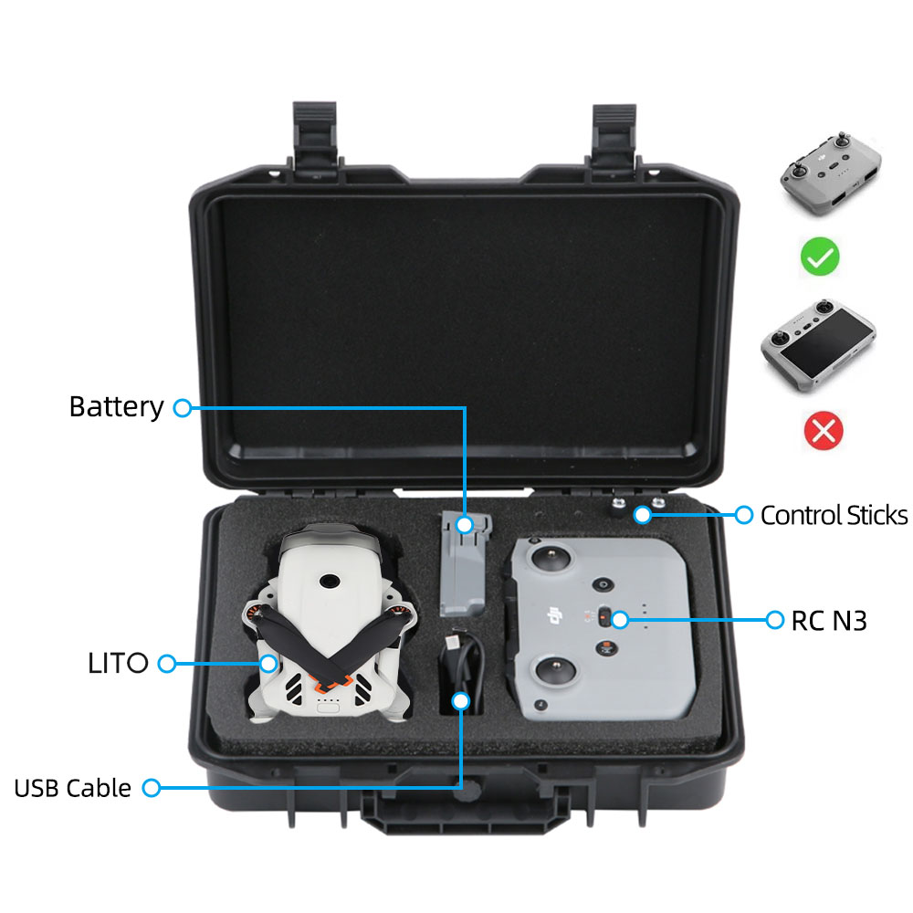 Portable Carrying Case for DJI - Drone Battery Bag review and price